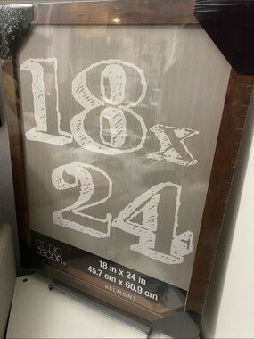 Studio Decor 18x24 Wall Art Frame in Brown and Black